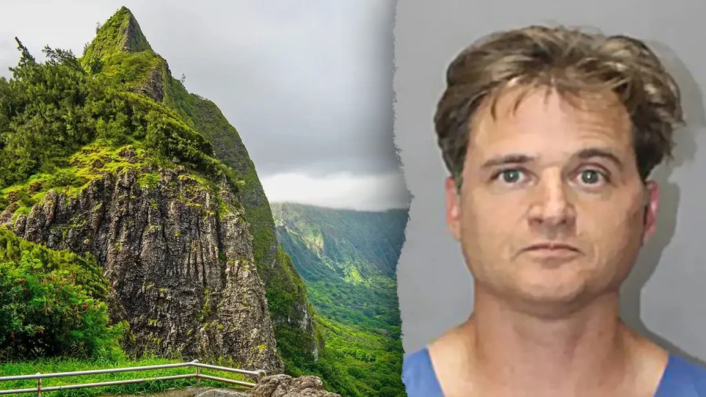 Doctor's wife claims he attempted to push her off a cliff during a hike in Hawaii