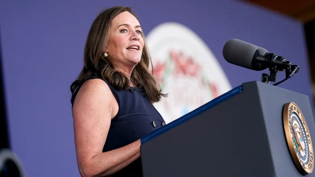 Dorothy McAuliffe, the former first lady of Virginia, is campaigning for a congressional position.