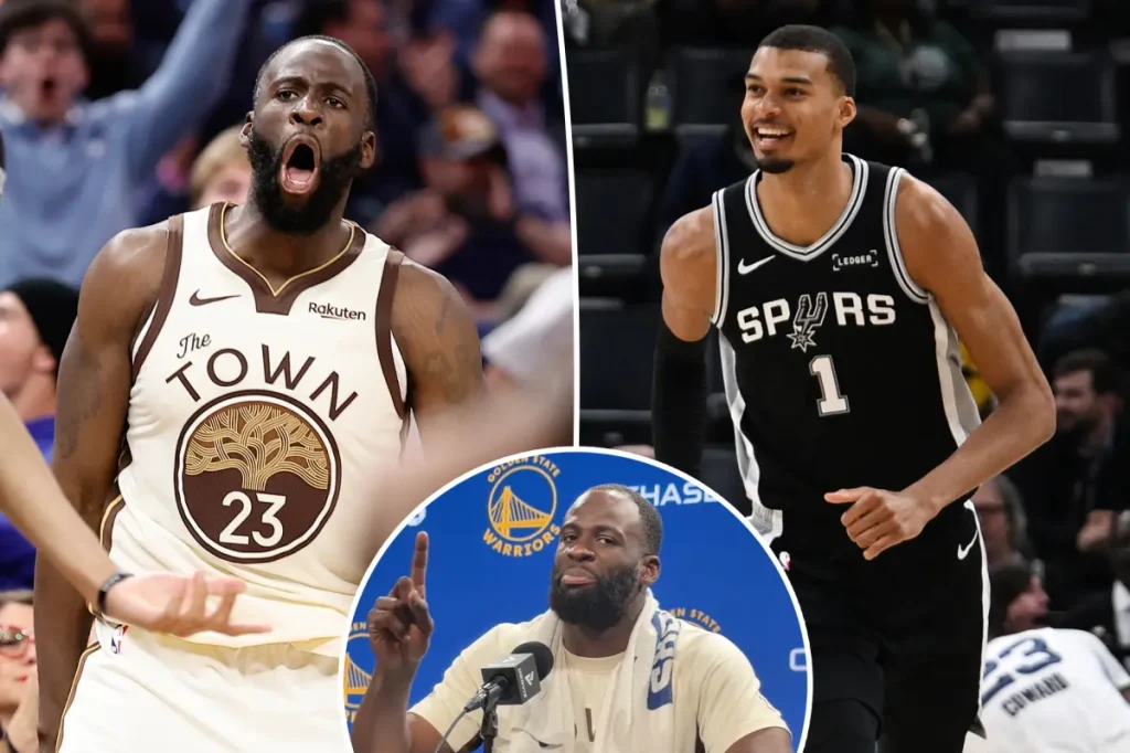 Draymond Green has mixed feelings about Wemby while arguing for MVP.