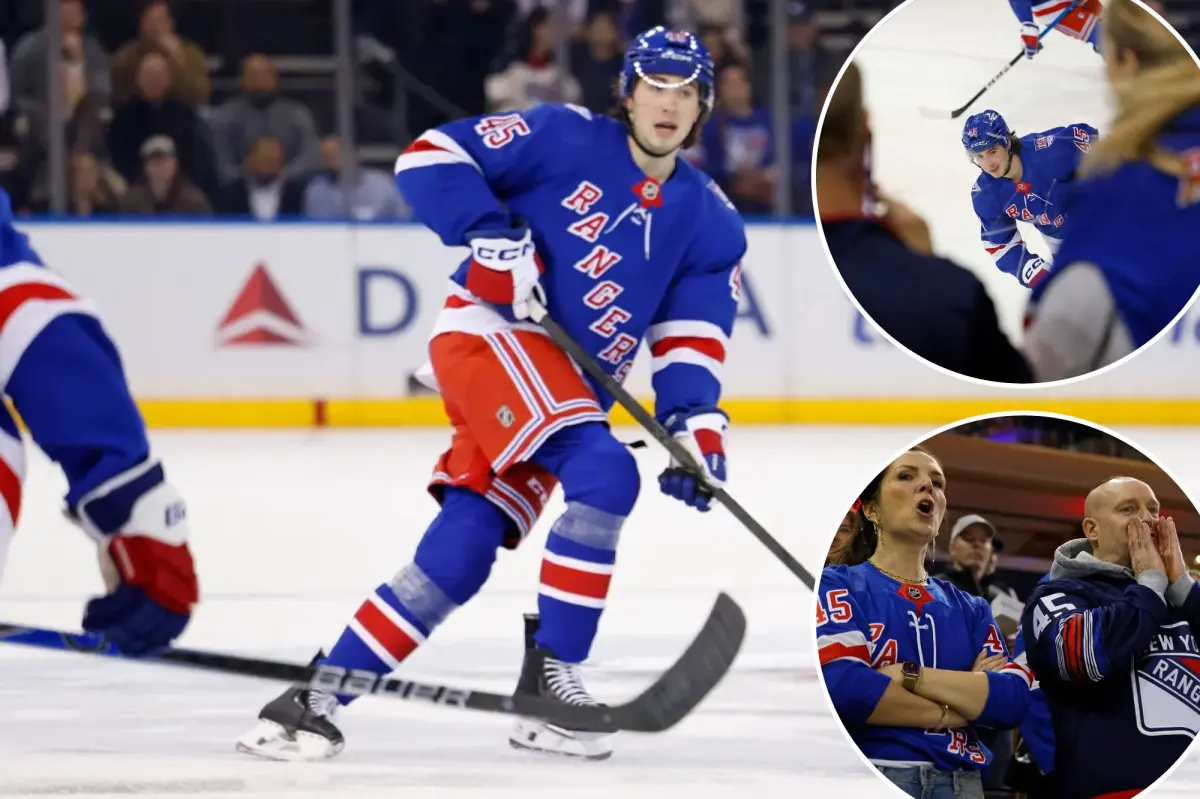 Drew Fortescue fulfills his NHL aspiration and demonstrates his abilities with the Rangers.