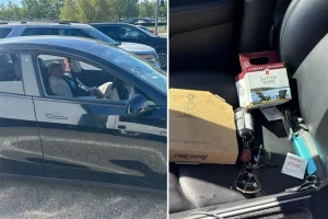 Driver fainted while the self-driving car continued to drive.