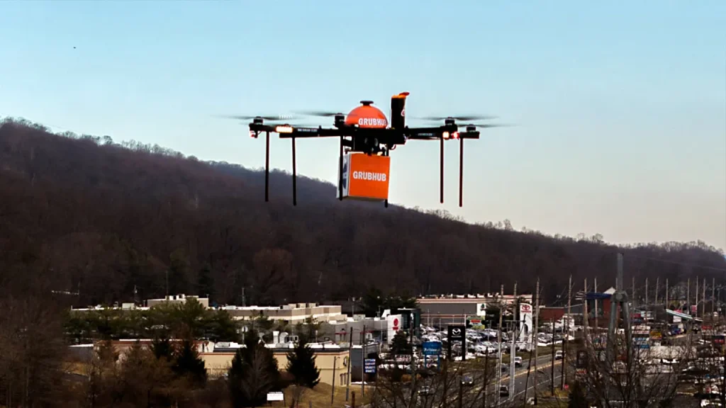 Drones for food delivery are launching in New Jersey