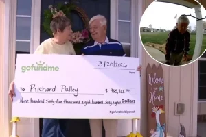 Elderly DoorDash driver Richard Pulley gets almost $1 million from strangers after a viral video and has no plans to retire.