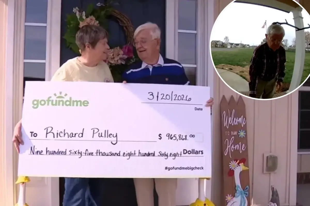 Elderly DoorDash driver Richard Pulley gets almost $1 million from strangers after a viral video and has no plans to retire.