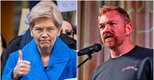 Elizabeth Warren Supports Graham 'Nazi Tattoo' Platner in Senate Election