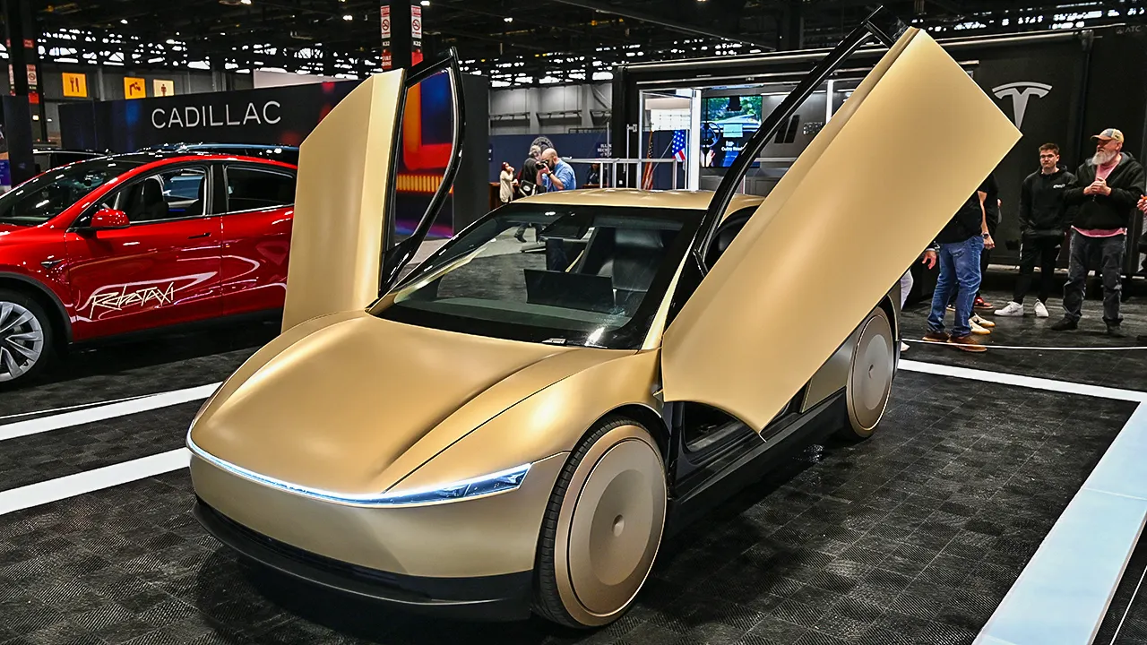 Elon Musk announces that Tesla Cybercab production will begin in April 2025.