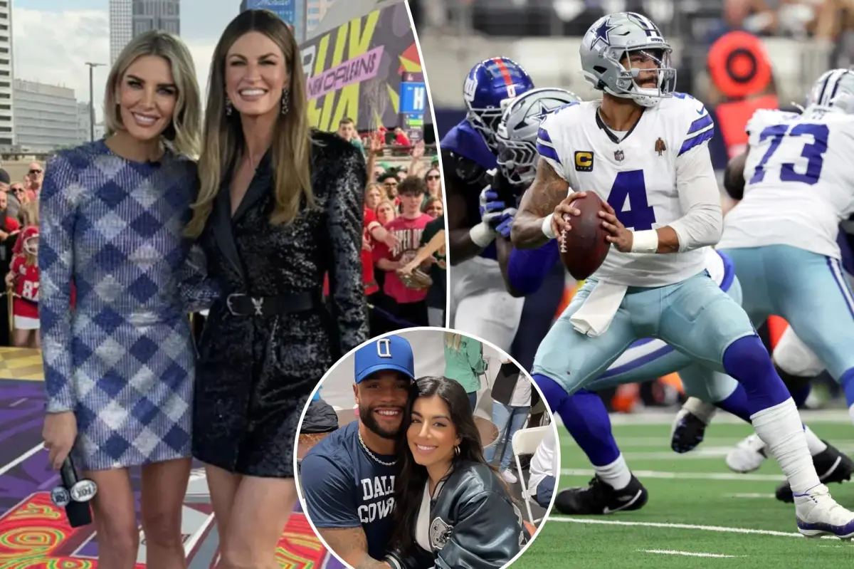 Erin Andrews and Charissa Thompson stand up for Dak Prescott amidst criticism following his breakup.