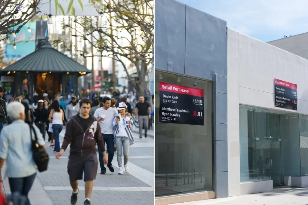 Exploring the empty spaces at Santa Monica's 3rd Street Promenade