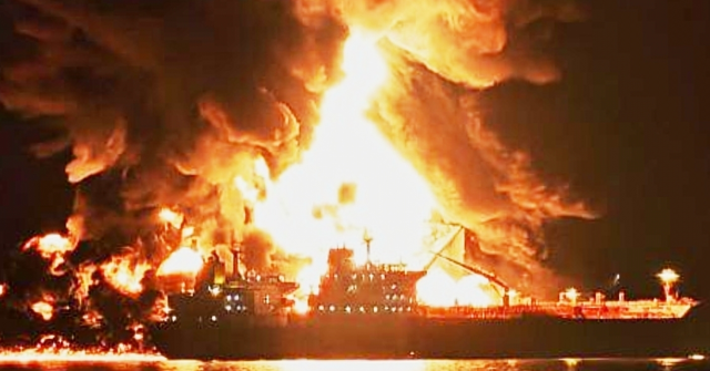 Explosions Erupt as Iran Strikes Oil Tankers in the Persian Gulf