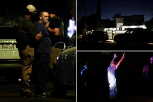 FBI raids Hollywood mansion in identity theft case