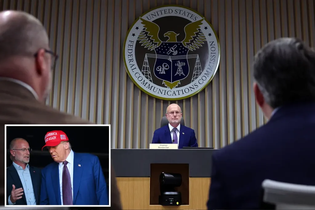 FCC leader Brendan Carr informs Pod Force One that Trump will 'restructure' the media and encourages broadcasters to feature 'pro-America' content.