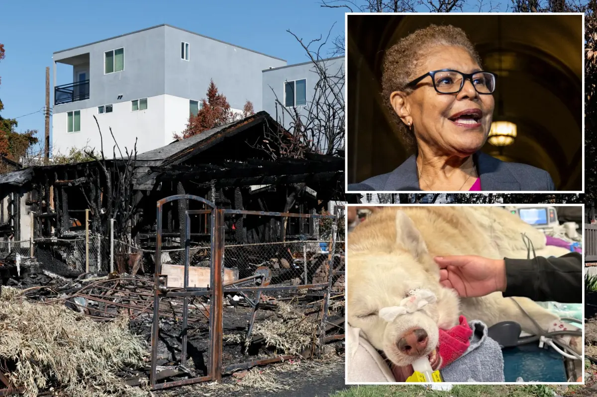 Family in Los Angeles that lost everything to fire from the homeless criticizes Karen Bass
