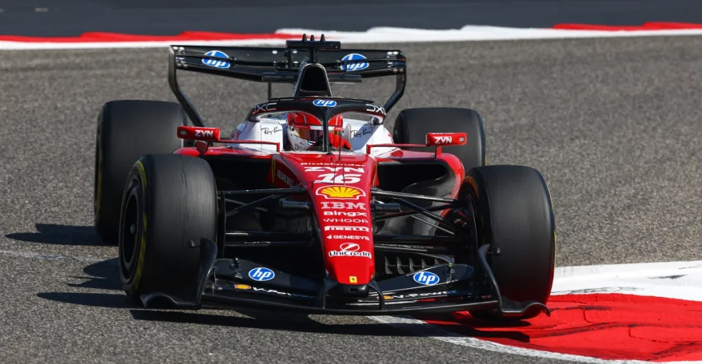 Ferrari adopting a new 'flip-flop' wing at the Chinese Grand Prix