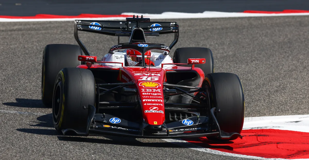 Ferrari adopting a new 'flip-flop' wing at the Chinese Grand Prix