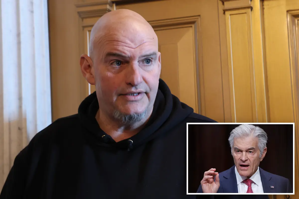 Fetterman commends former Senate rival Dr. Oz for eliminating Medicaid fraud