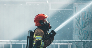 Firefighter Safe After Falling Through Floor While Saving Three