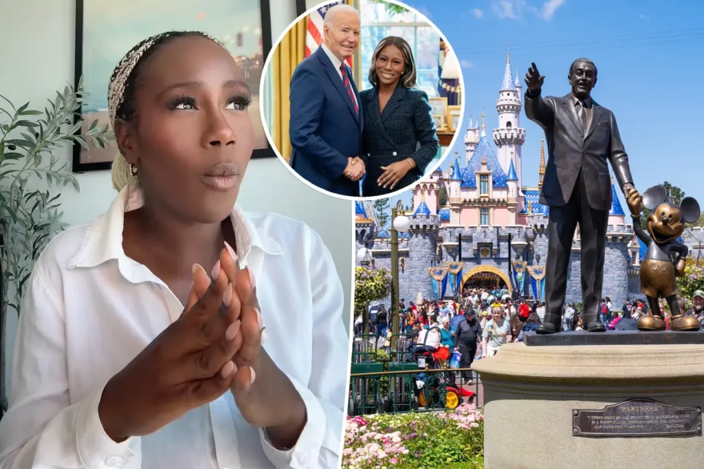 Former Biden staffer calls 'inappropriate' adult clothing at Disneyland 'truly troubling'