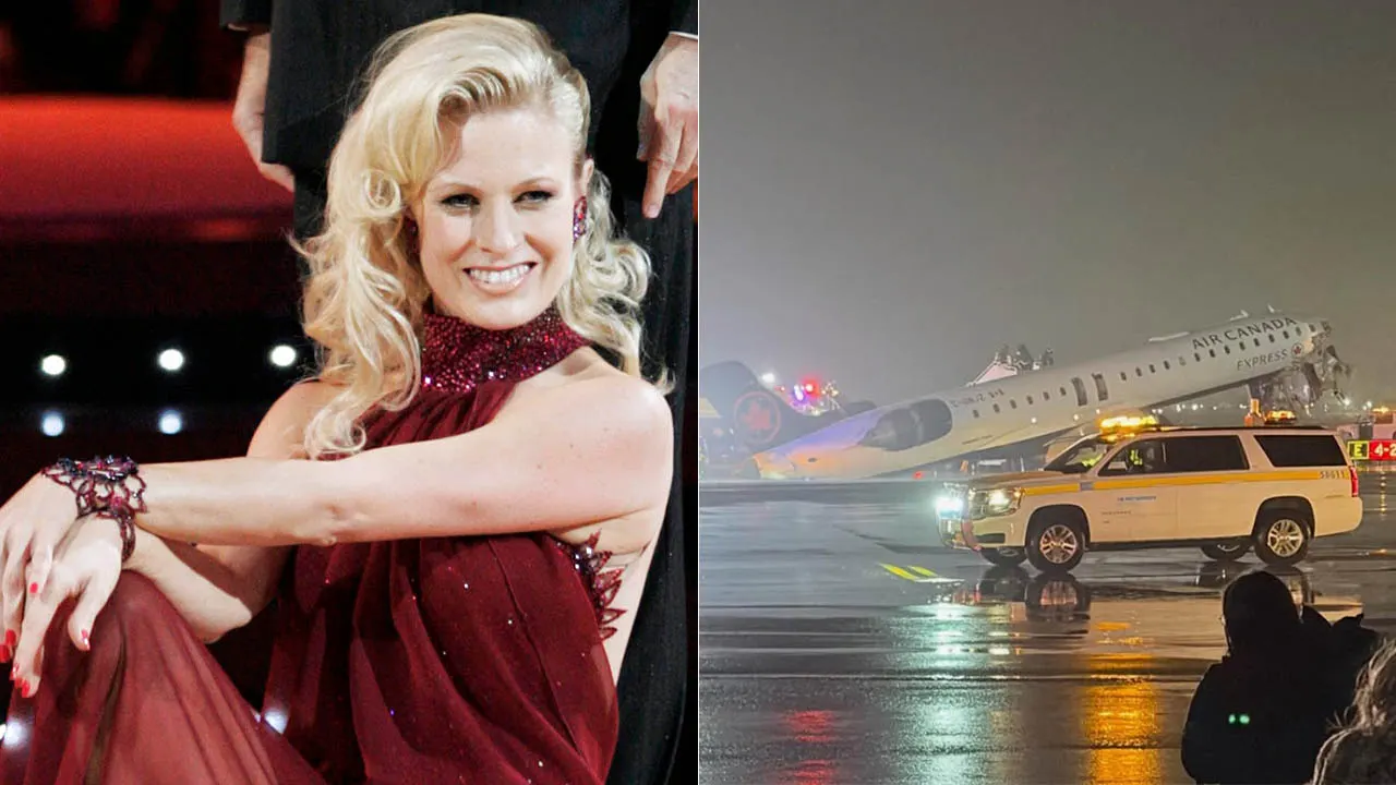 Former 'DWTS' dancer Charlotte Jørgensen shares her experience of surviving a LaGuardia crash