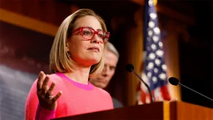 Former Democratic senator Kyrsten Sinema confesses to having a relationship with her ex-bodyguard.