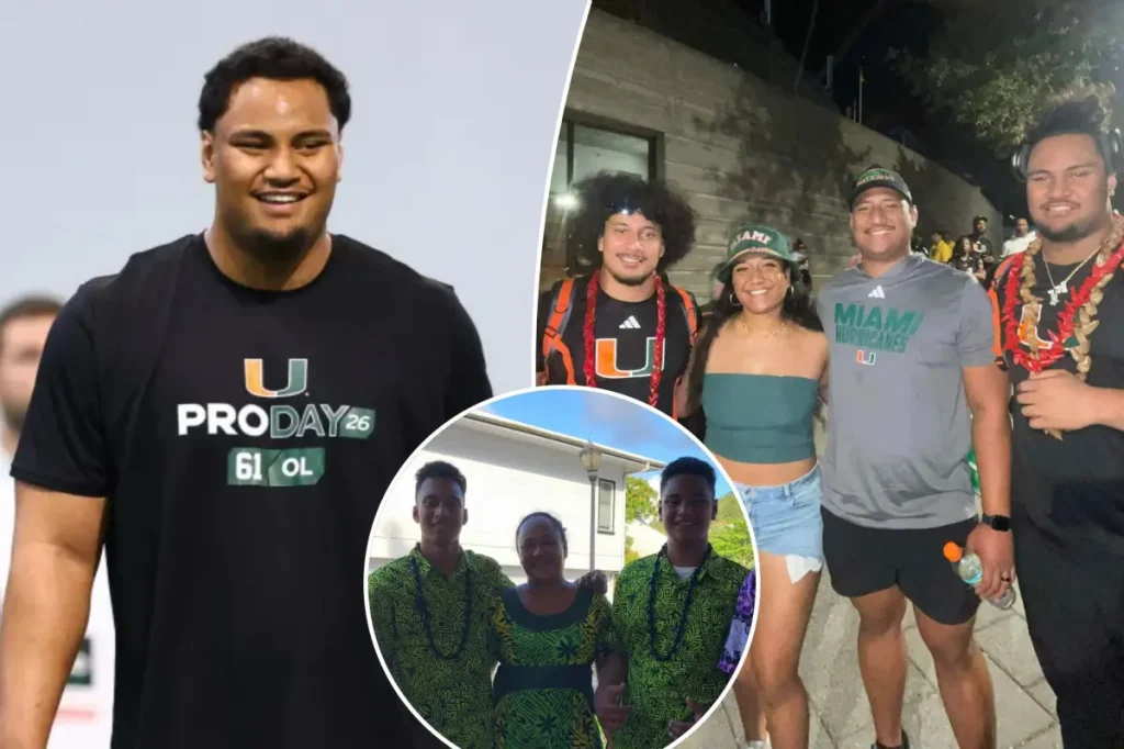Francis Mauigoa is preparing to join his brother Kiko on their journey from American Samoa to the NFL.
