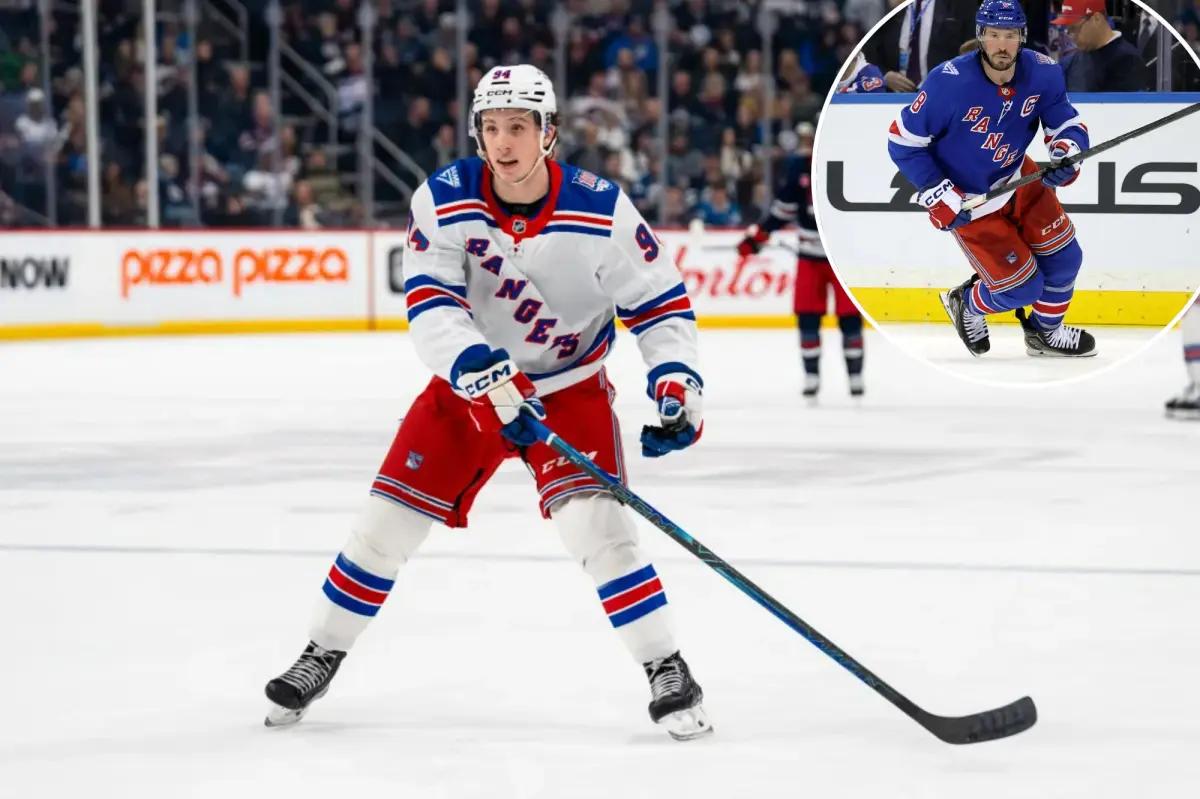Gabe Perreault removed from the Rangers' main power-play group