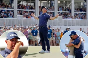 Gary Woodland takes first place at Houston Open 30 months post-brain surgery