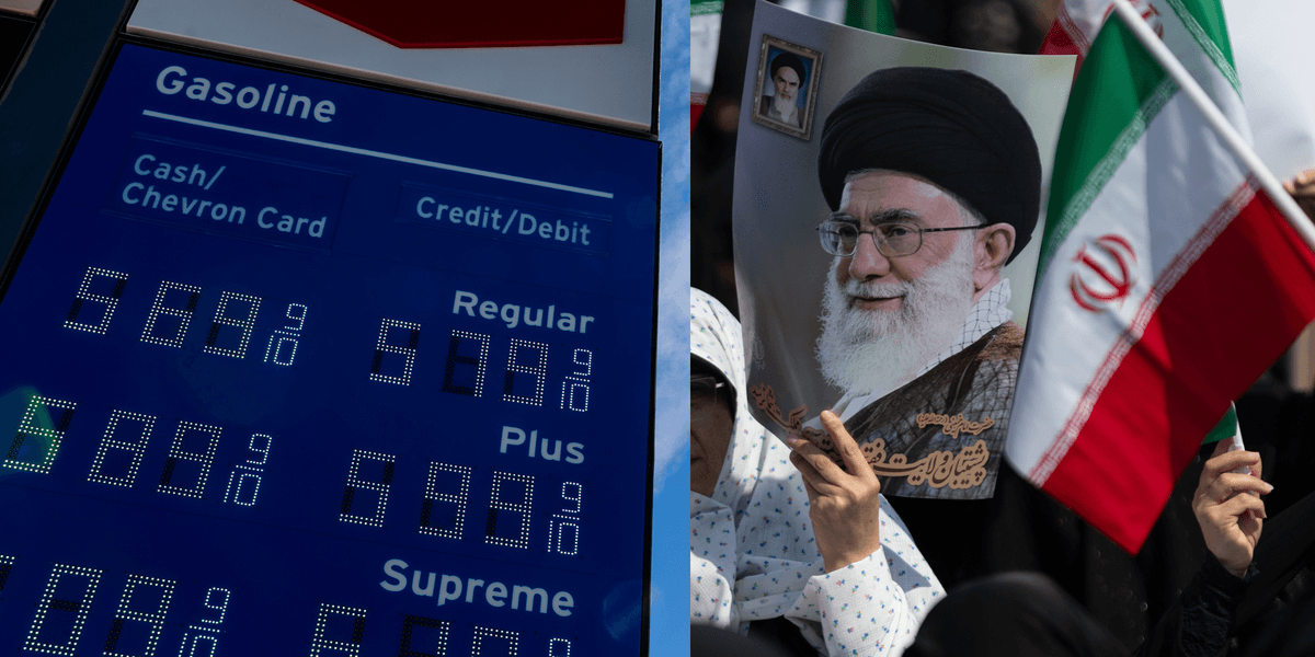Gas prices in the US reach their peak level since 2023 following 19 days of conflict in Iran