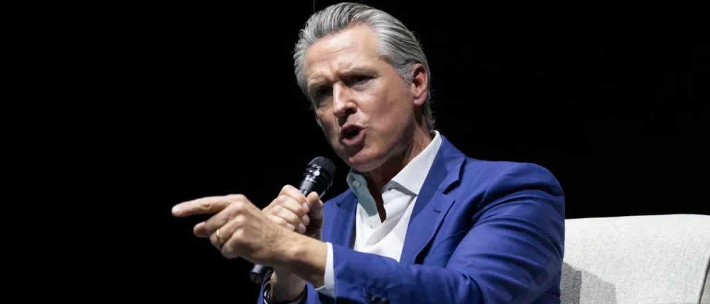 Gavin Newsom Calls GOP Senator a &lsquo;Racist Jerk&rsquo;