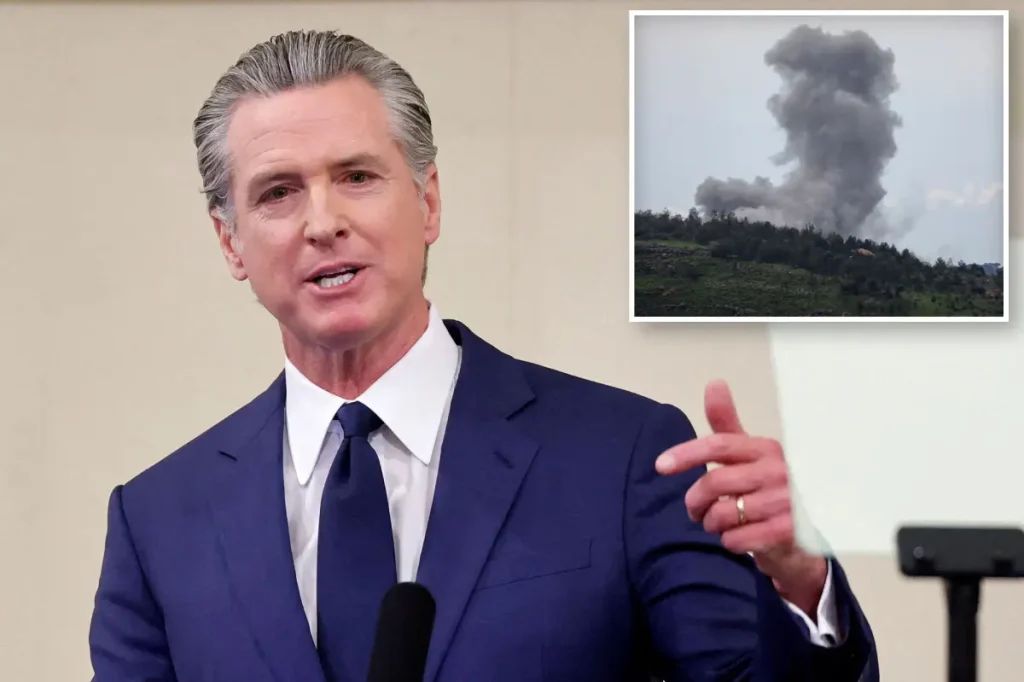 Gavin Newsom reacts quickly after describing Israel as an &lsquo;apartheid state&rsquo;