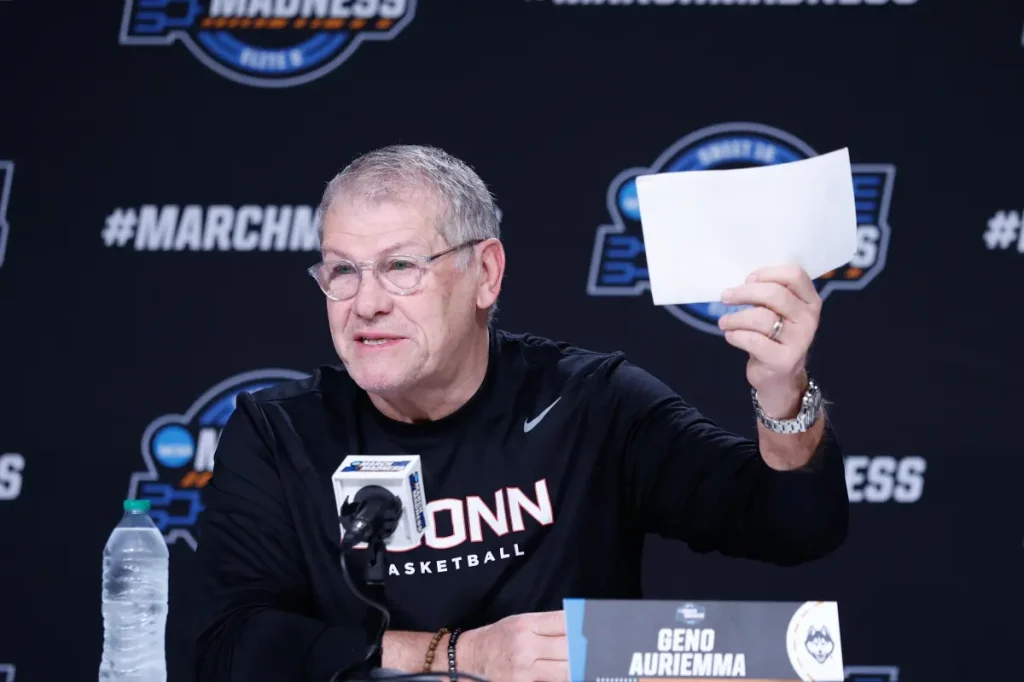 Geno Auriemma criticizes 'that nonsense' in passionate March Madness outbursts