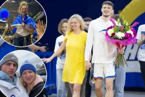 German Plotnikov from Hofstra draws motivation from his mother after leaving Belarus to pursue his March Madness dream.