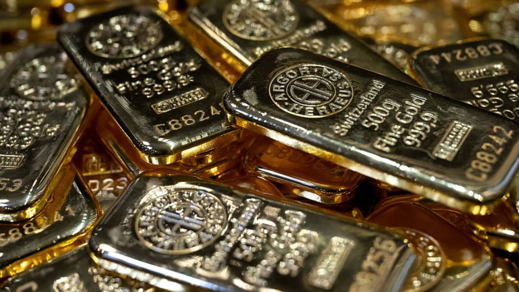 Gold and silver plunge as investors abandon safe haven metal trades.