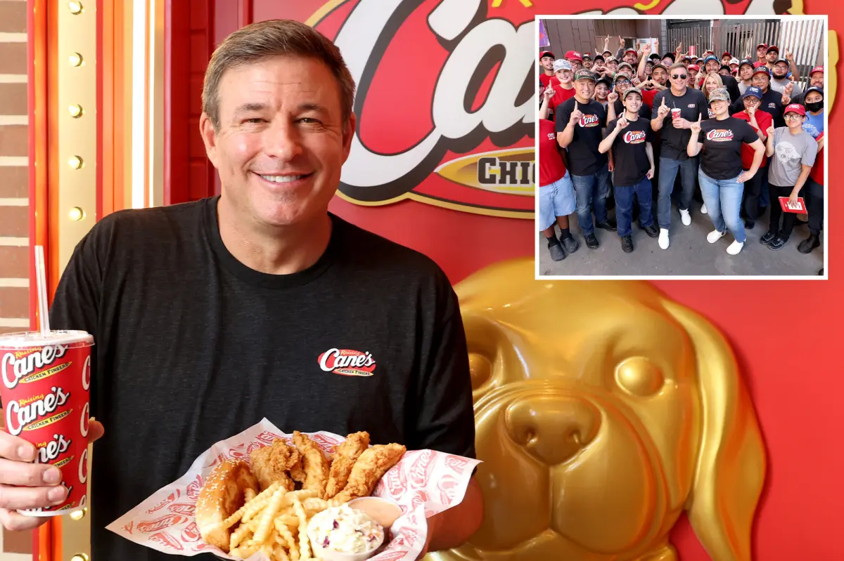 Hollywood is thrilled as Raising Cane’s reaches its 1,000th restaurant