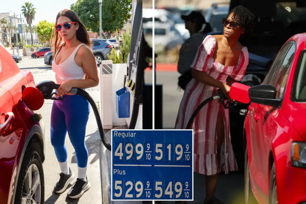 How to locate the least expensive gas in California