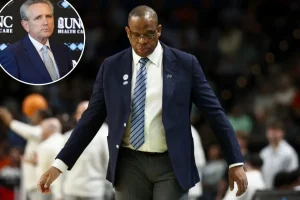 Hubert Davis' future at UNC uncertain following March Madness disappointment as support wavers.