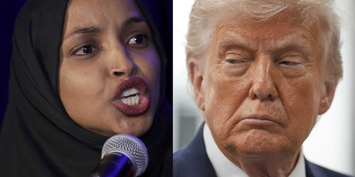 Ilhan Omar says Trump desires to be intimate with his daughter and labels his supporters as 'foolish' in a wild outburst.