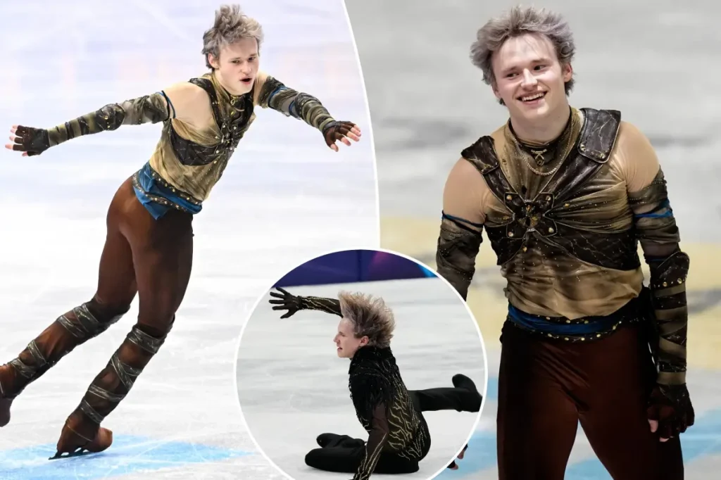 Ilia Malinin bounces back from Olympic disappointment at the world championships.