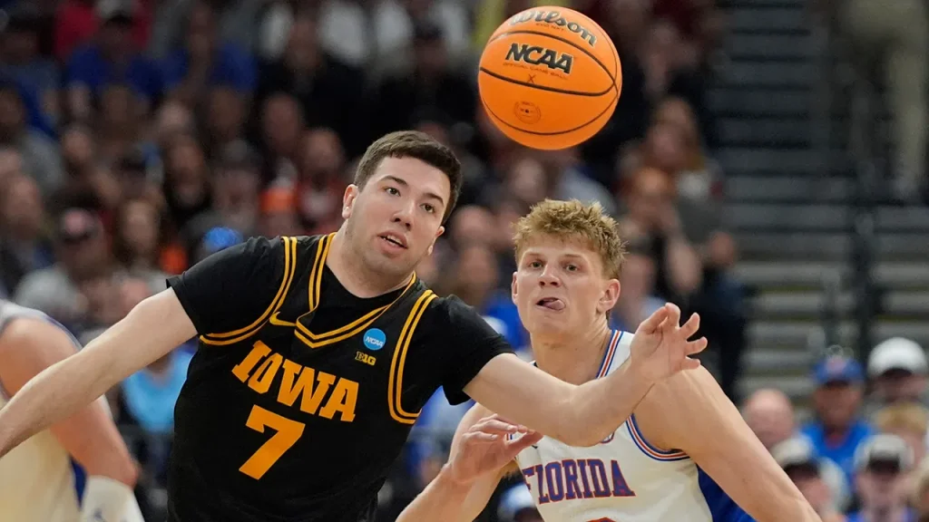 Iowa's Alvaro Folgueiras delivered in a crucial moment against Florida