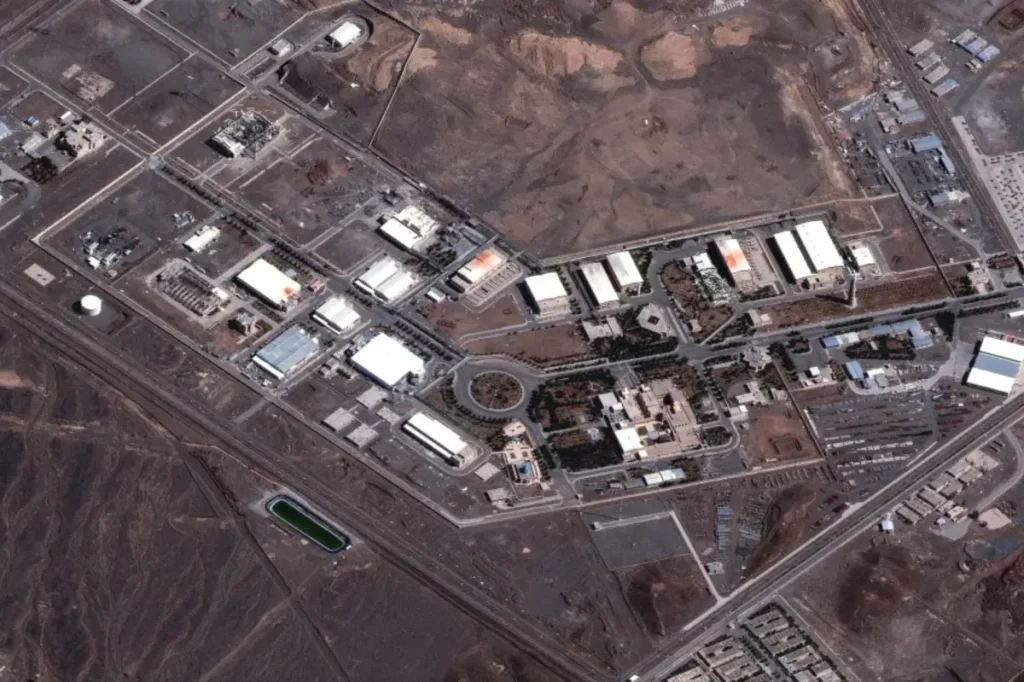 Iran reports its Natanz nuclear site was struck in an airstrike as the conflict reaches its fourth week.