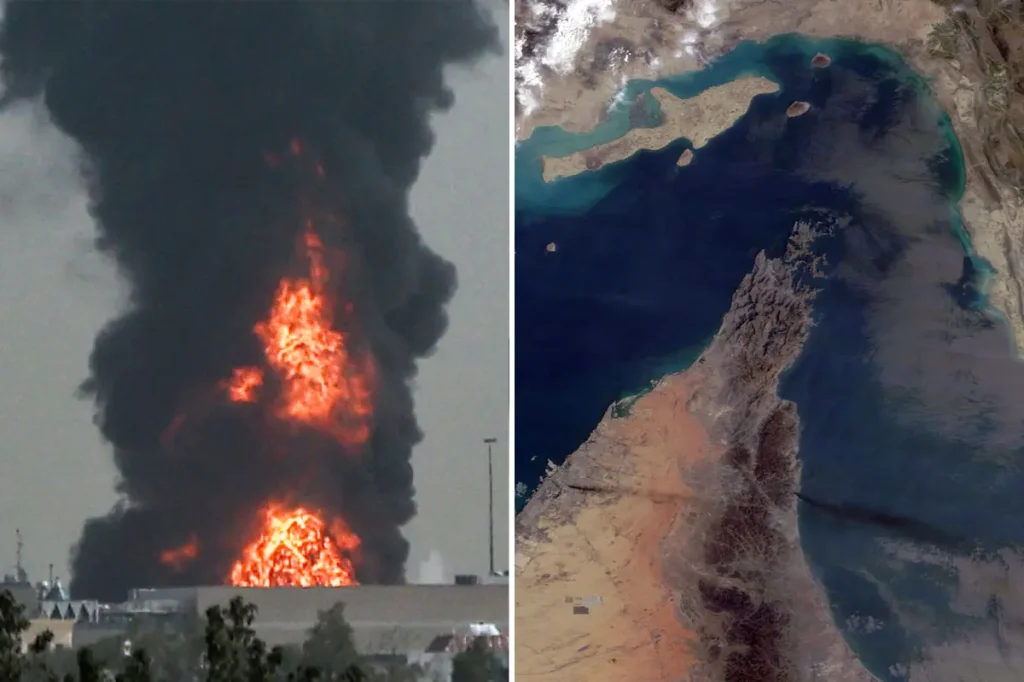 Iran targets Gulf nations and maintains control over oil transport amid growing worries about an energy crisis