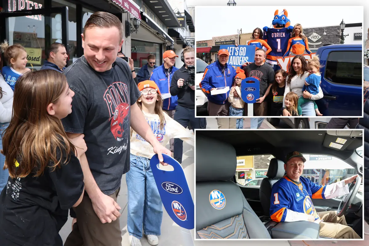 Islanders honor active military FDNY Bravest with heartfelt gift