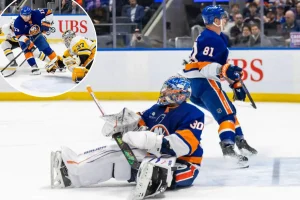 Islanders lose two-goal leads twice to Penguins in disappointing downfall