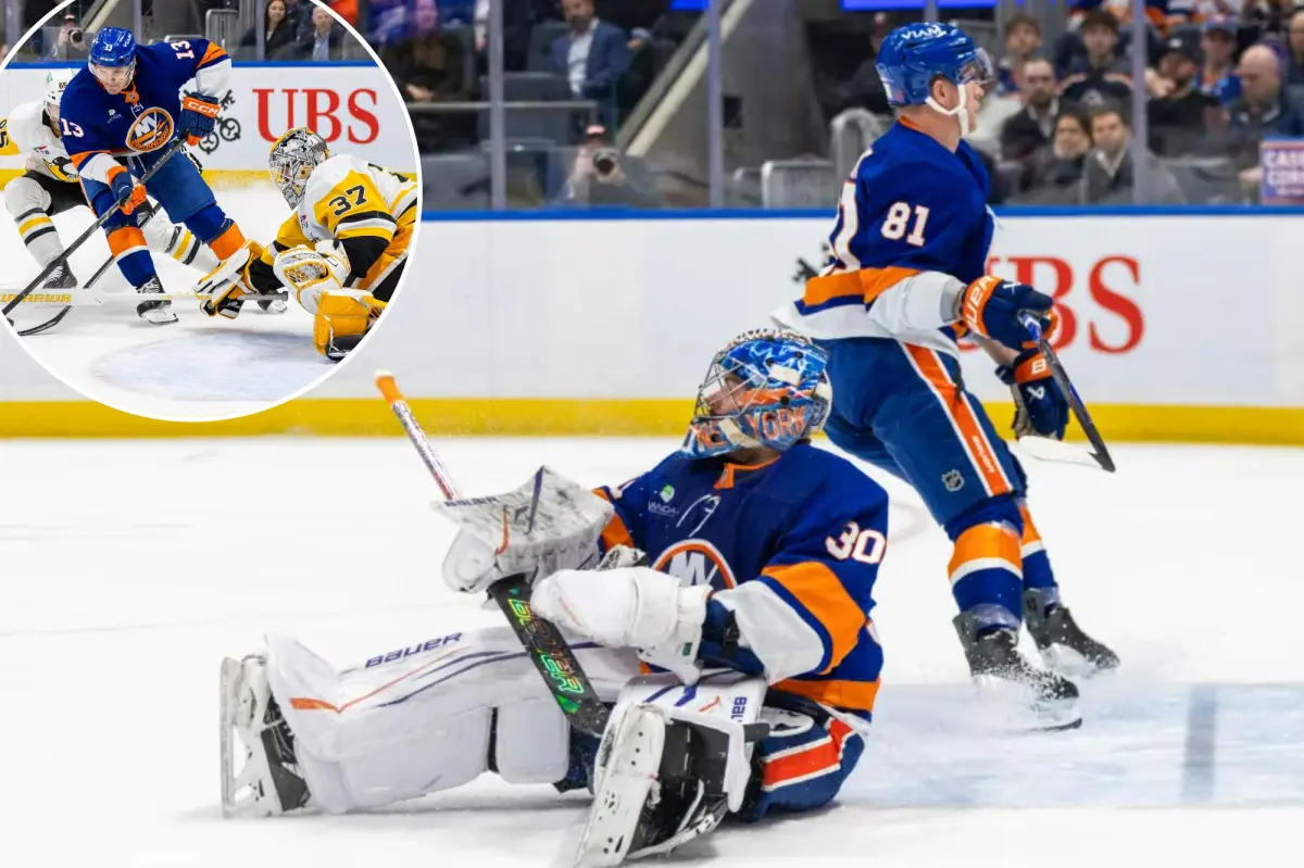 Islanders lose two-goal leads twice to Penguins in disappointing downfall