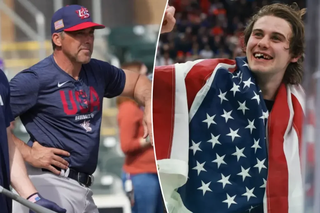 Jack Hughes reaches out to USA's WBC team ahead of the Canada match