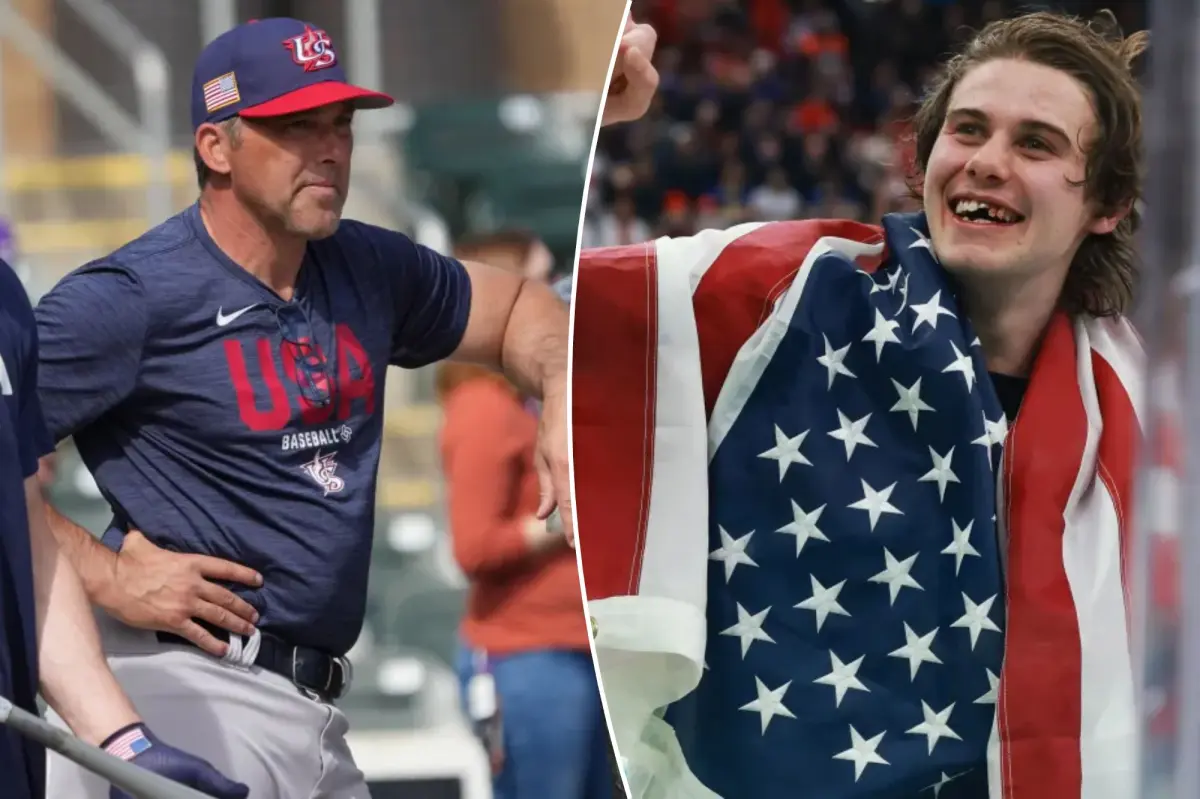 Jack Hughes reaches out to USA's WBC team ahead of the Canada match
