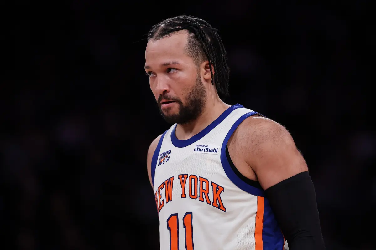 Jalen Brunson from the Knicks may be sidelined for the game against the Pacers