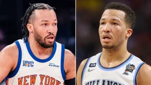 Jalen Brunson offers insights from NCAA championship experiences for March Madness.