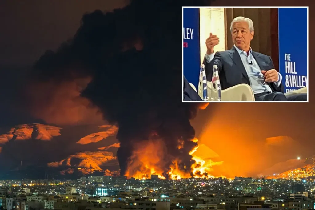 Jamie Dimon expresses some optimism about the Iran war &mdash; here&rsquo;s the reason.