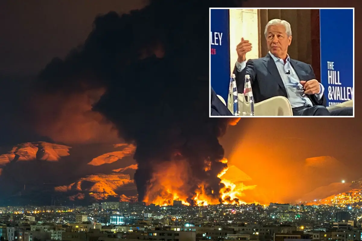 Jamie Dimon expresses some optimism about the Iran war &mdash; here&rsquo;s the reason.