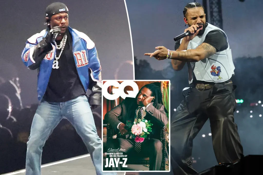 Jay-Z expresses serious worries about the conflict between Kendrick Lamar and Drake.
